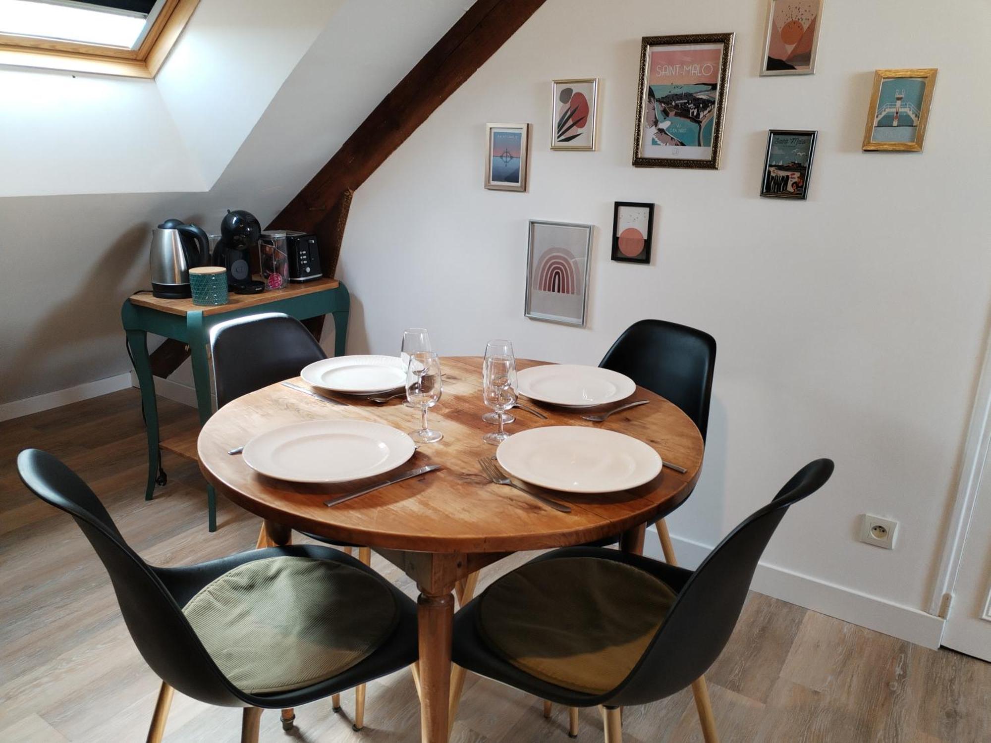 Appartement Cosy 1 Chambre Saint-Malo Luaran gambar